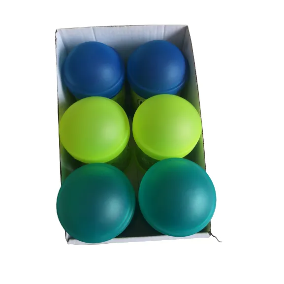 ( Pack Of 6 )Smash Nude  Food Movers Snack Tube- Blue/ Green/ Turquoise