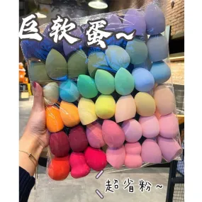 10/20/50/100Pcs Sponge Cosmetic Puff Bulk Wholesale Beauty Egg Set Water Drop Puff Makeup Egg Super Soft Make Up blender