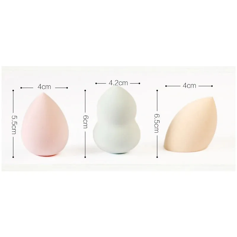 10/20/50/100Pcs Sponge Cosmetic Puff Bulk Wholesale Beauty Egg Set Water Drop Puff Makeup Egg Super Soft Make Up blender