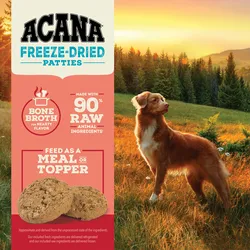 ACANA Farm-Raised Beef Recipe Freeze Dried Dog Food