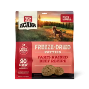 ACANA Farm-Raised Beef Recipe Freeze Dried Dog Food