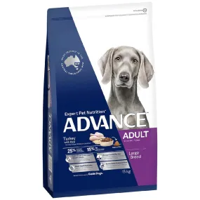 ADVANCE ADULT DOG LARGE  BREED TURKEY 15KG