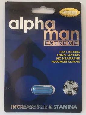 Alpha Man 3000 Male Enhancement Pills - Boost Performance Naturally