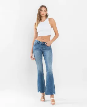 Amazes Low Rise Flare Jeans