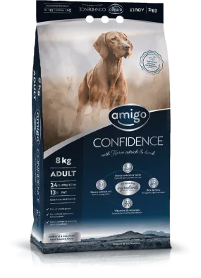 Amigo Confidence Adult 8kg (small bite kibble )