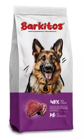 Barkitos Beef With Rice - Dry Dog Food - 18Kg