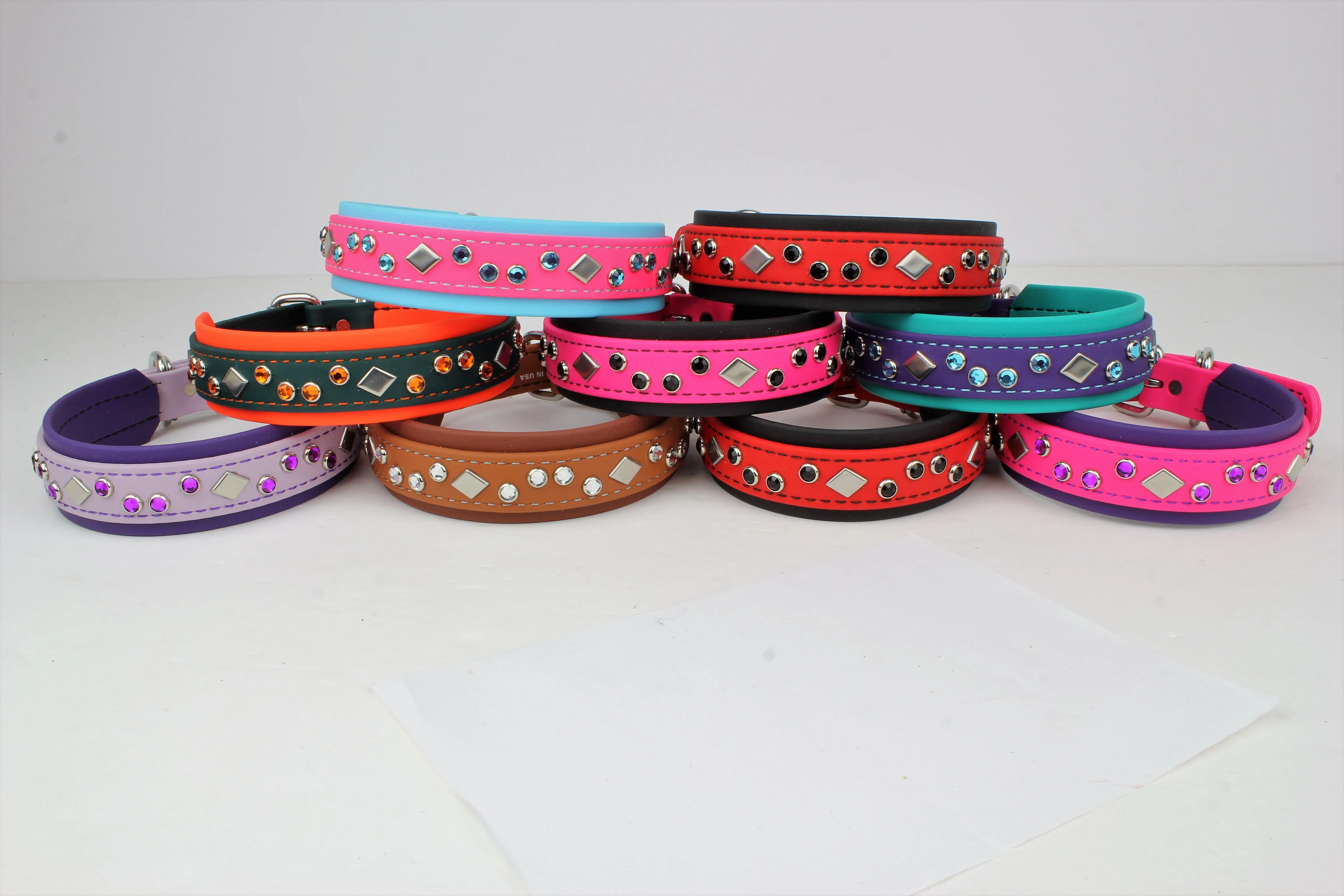 BioThane Bling Collars