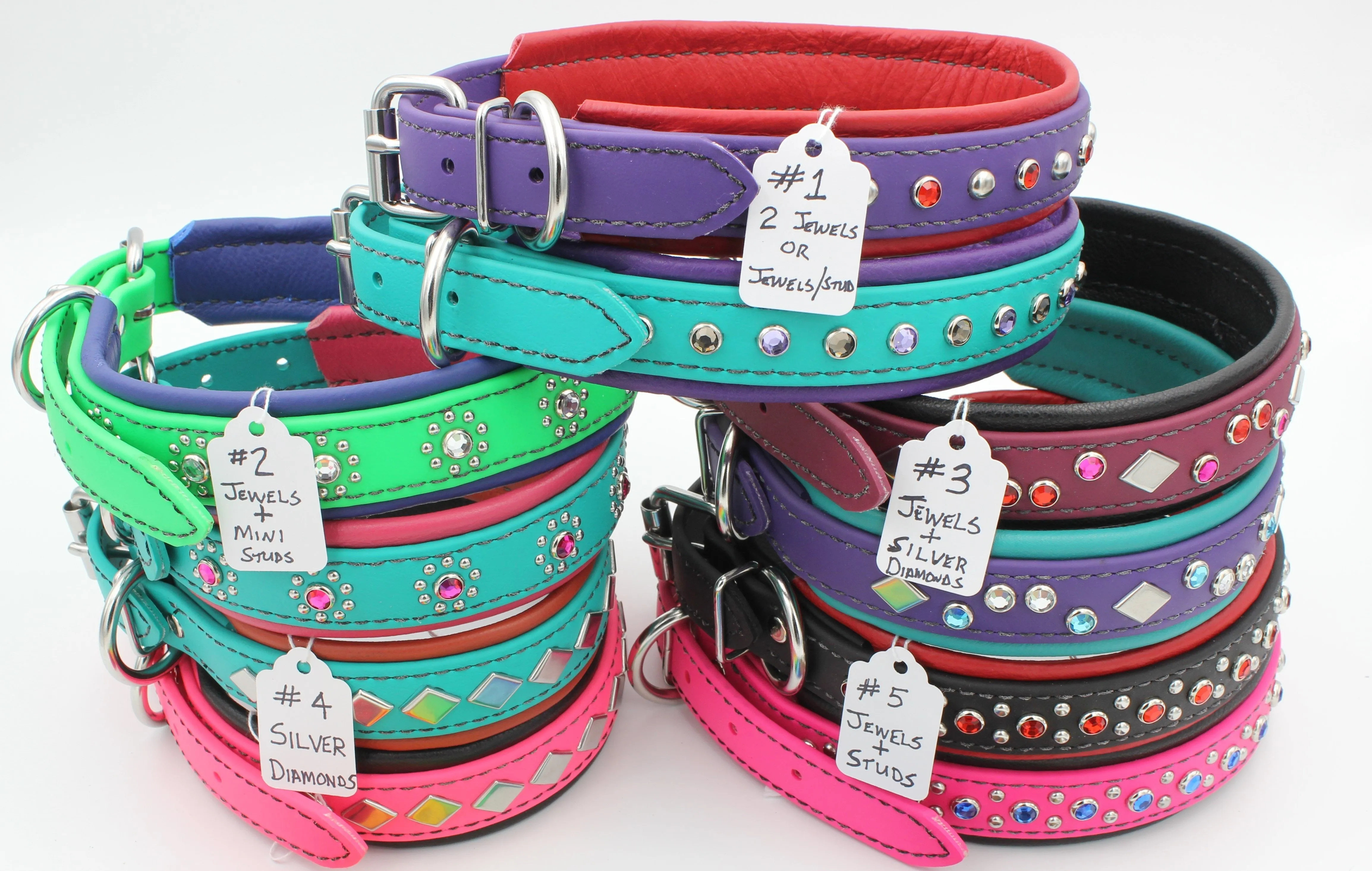 BioThane Bling Collars