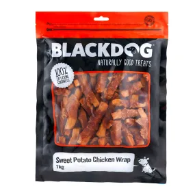 Blackdog Sweet Potato & Chicken Wrap Dog Treat