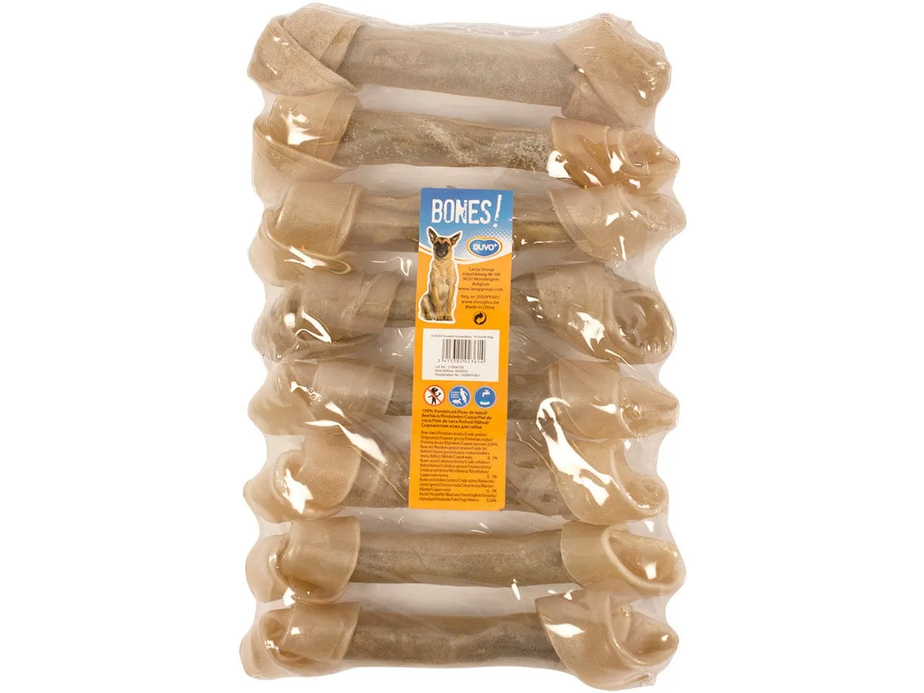 Bone! Knotted Bone 8Pcs - 16,5Cm