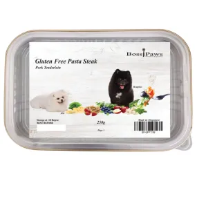 BossiPaws Gluten-Free Pasta With Grilled Pork Tenderloin Frozen Dog Treat 250g