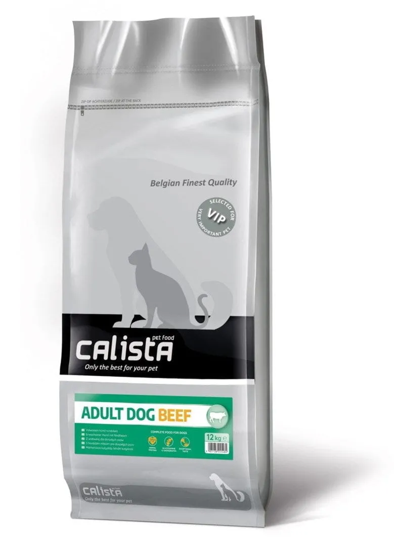 Calista Adult Beef - Dry Dog Food - 12Kg