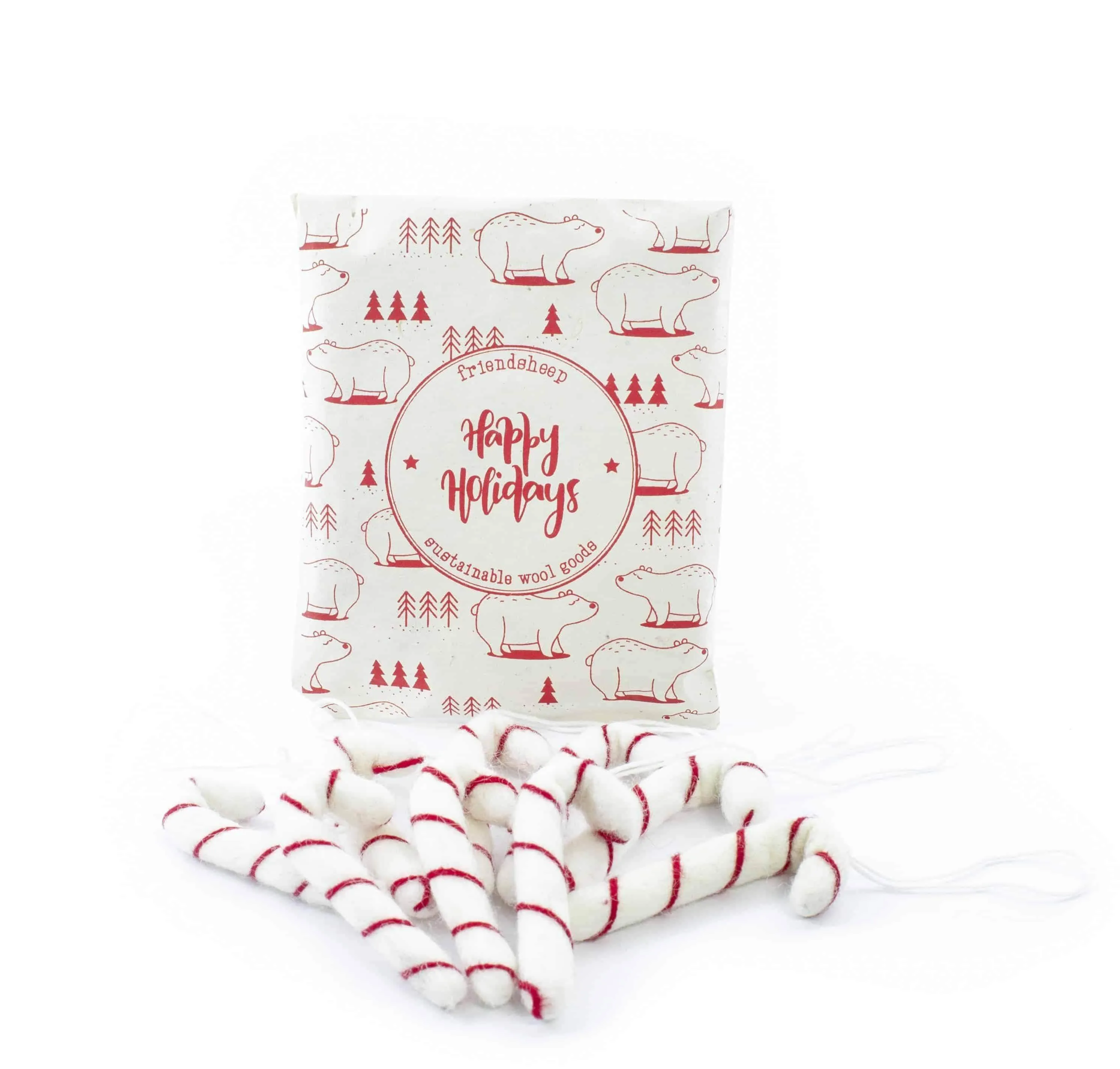 Candy Cane Eco Freshener Ornaments - Classic