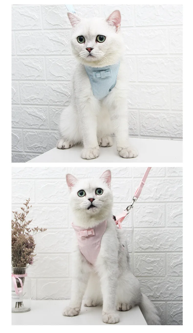 Cat Clothing I-Shaped Chest Strap Hand Holding Rope Pet Supplies