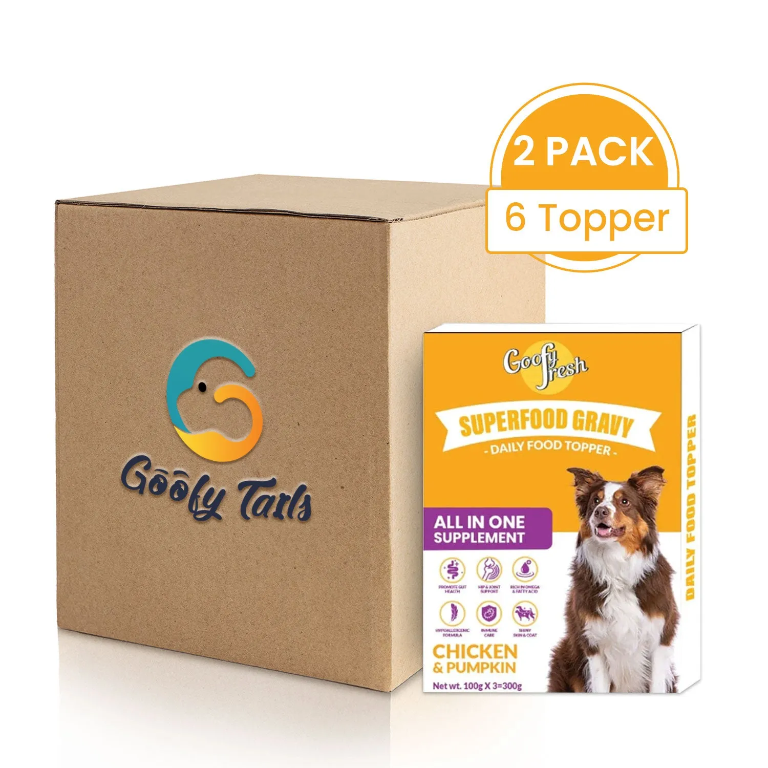 Chicken Meal Topper for Dogs and Puppies-300g