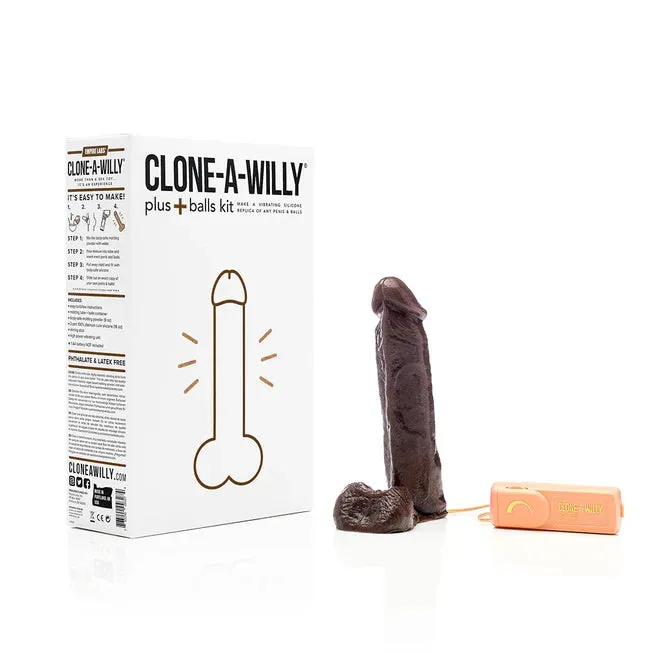 Clone A Willy Plus with Balls - All Colors