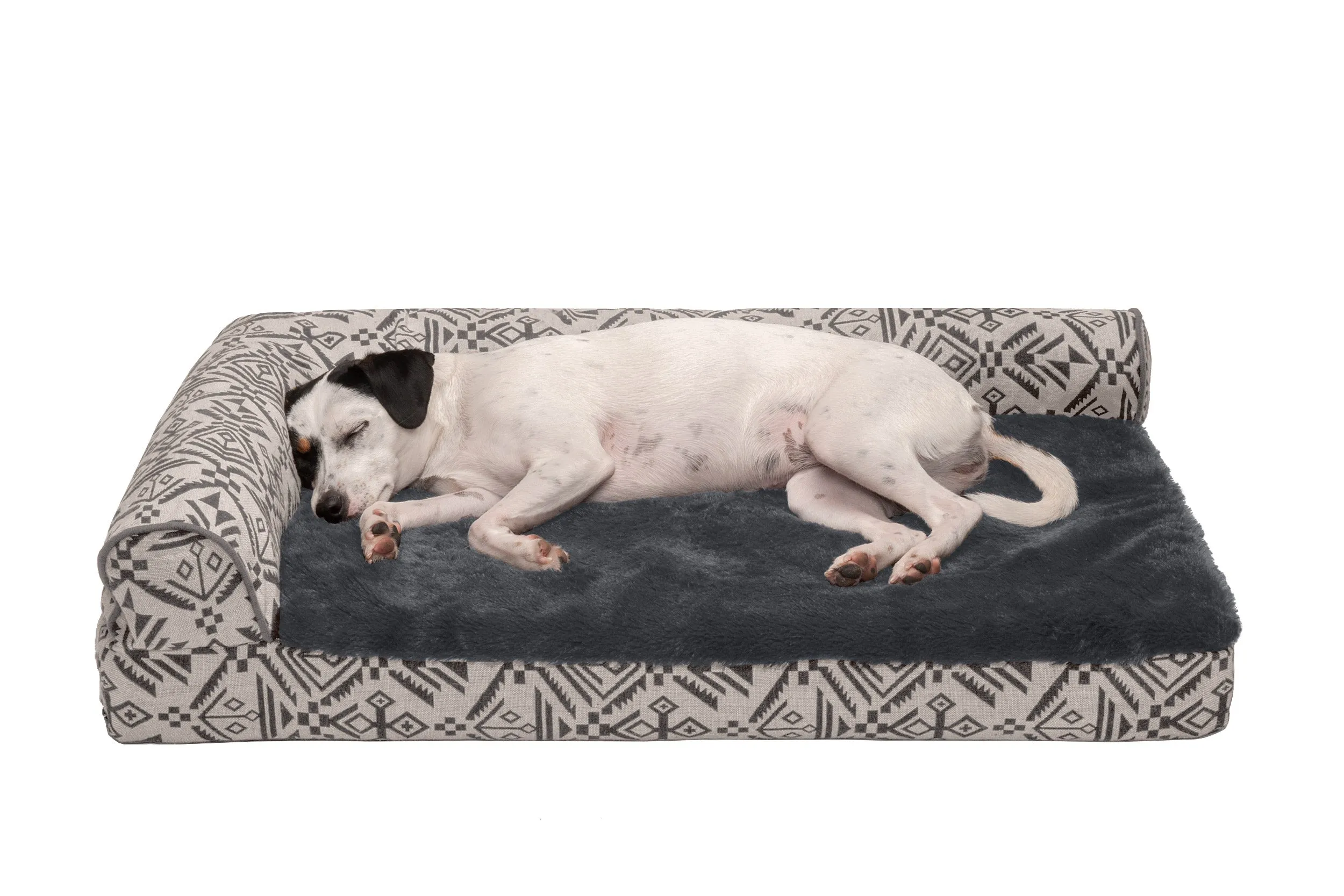 Deluxe Chaise Lounge Dog Bed - Southwest Kilim