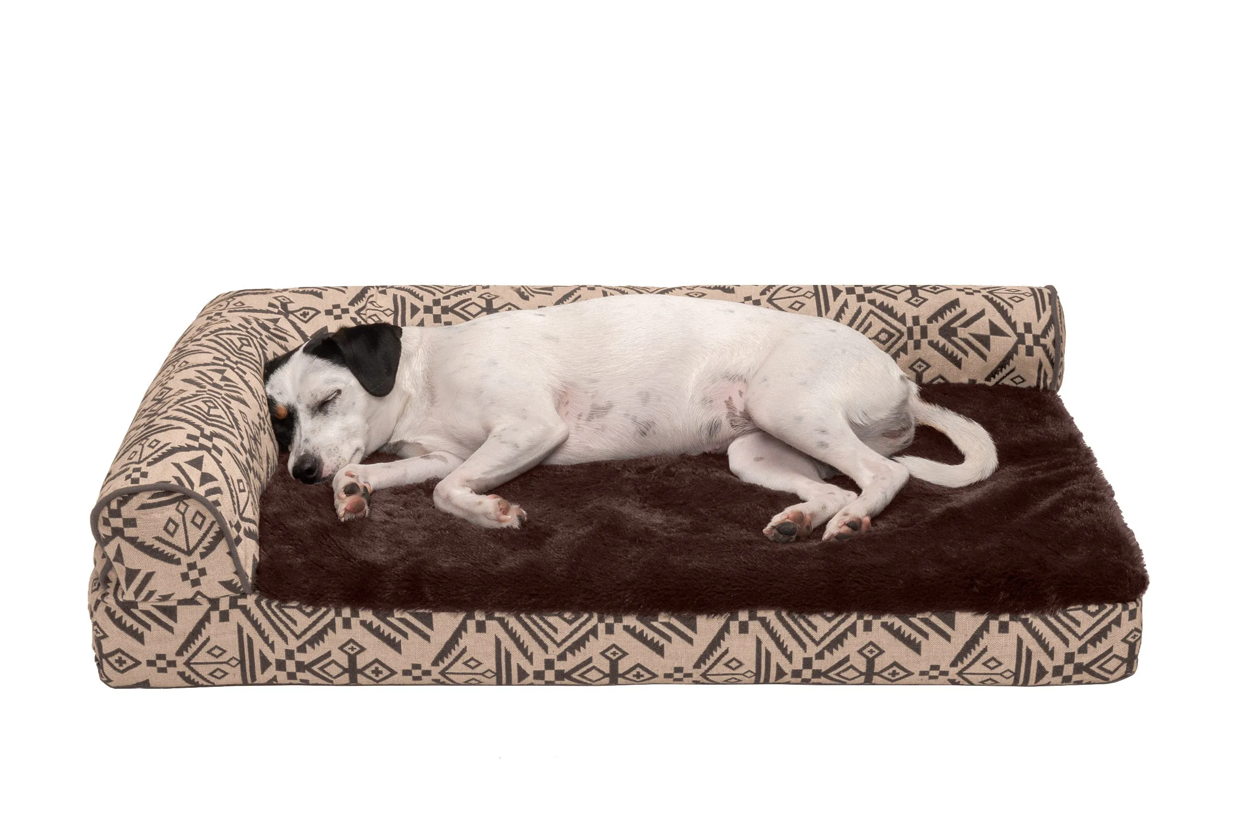 Deluxe Chaise Lounge Dog Bed - Southwest Kilim