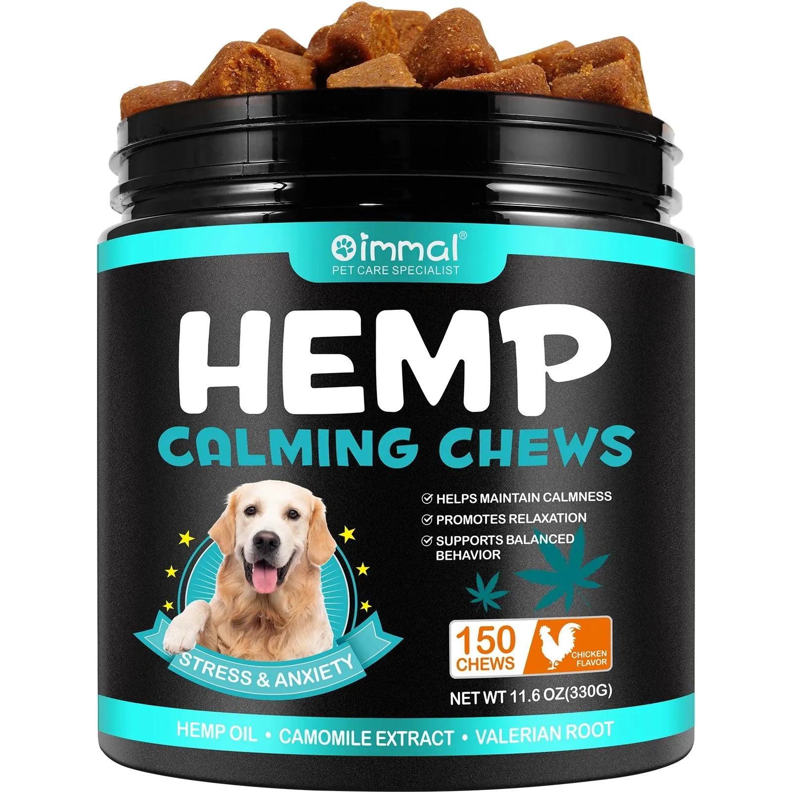 Dog Anxiety Relief Hemp Chews