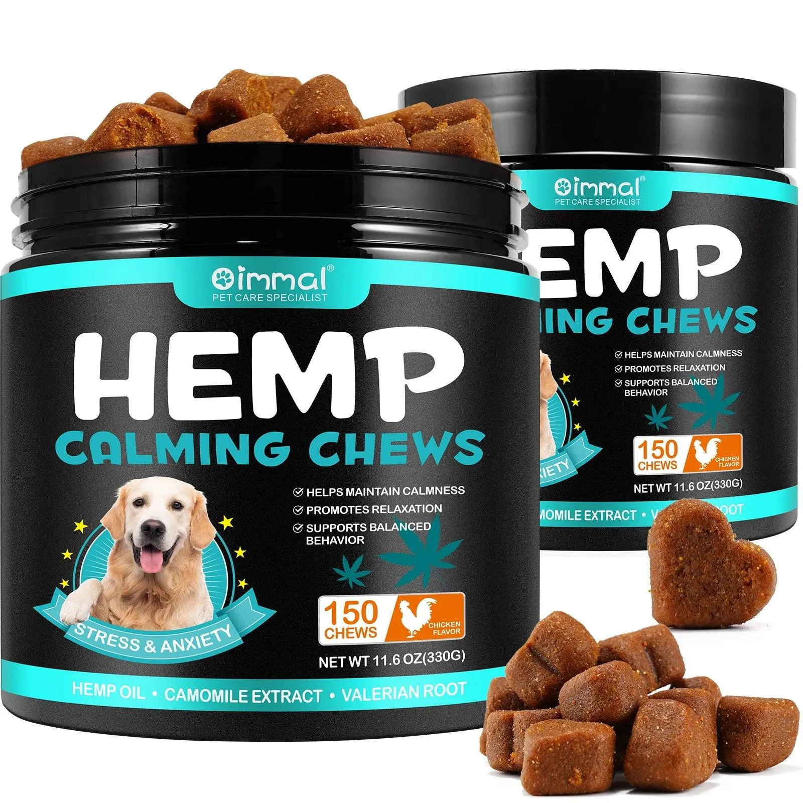 Dog Anxiety Relief Hemp Chews