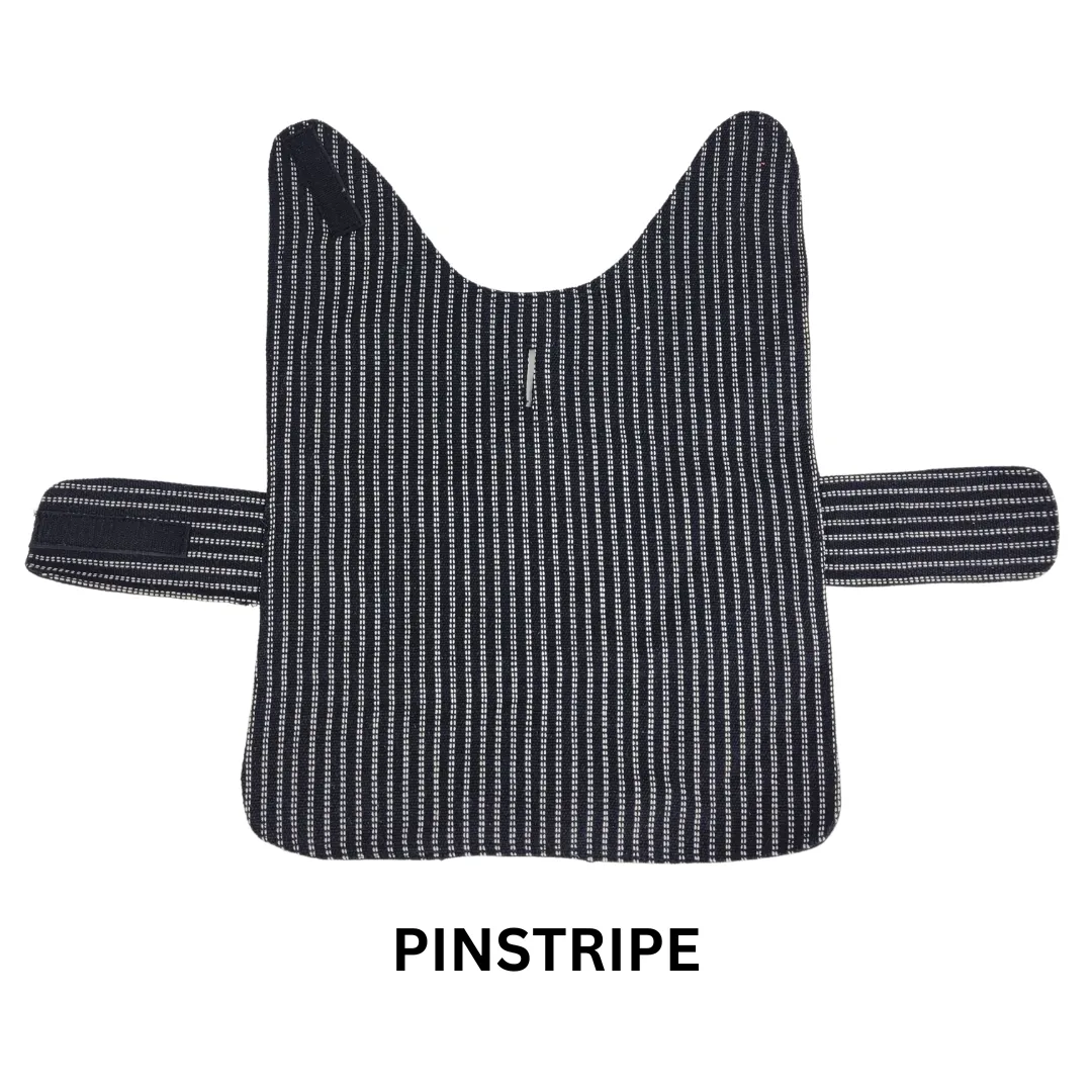 Dog Poncho - Pinstripe