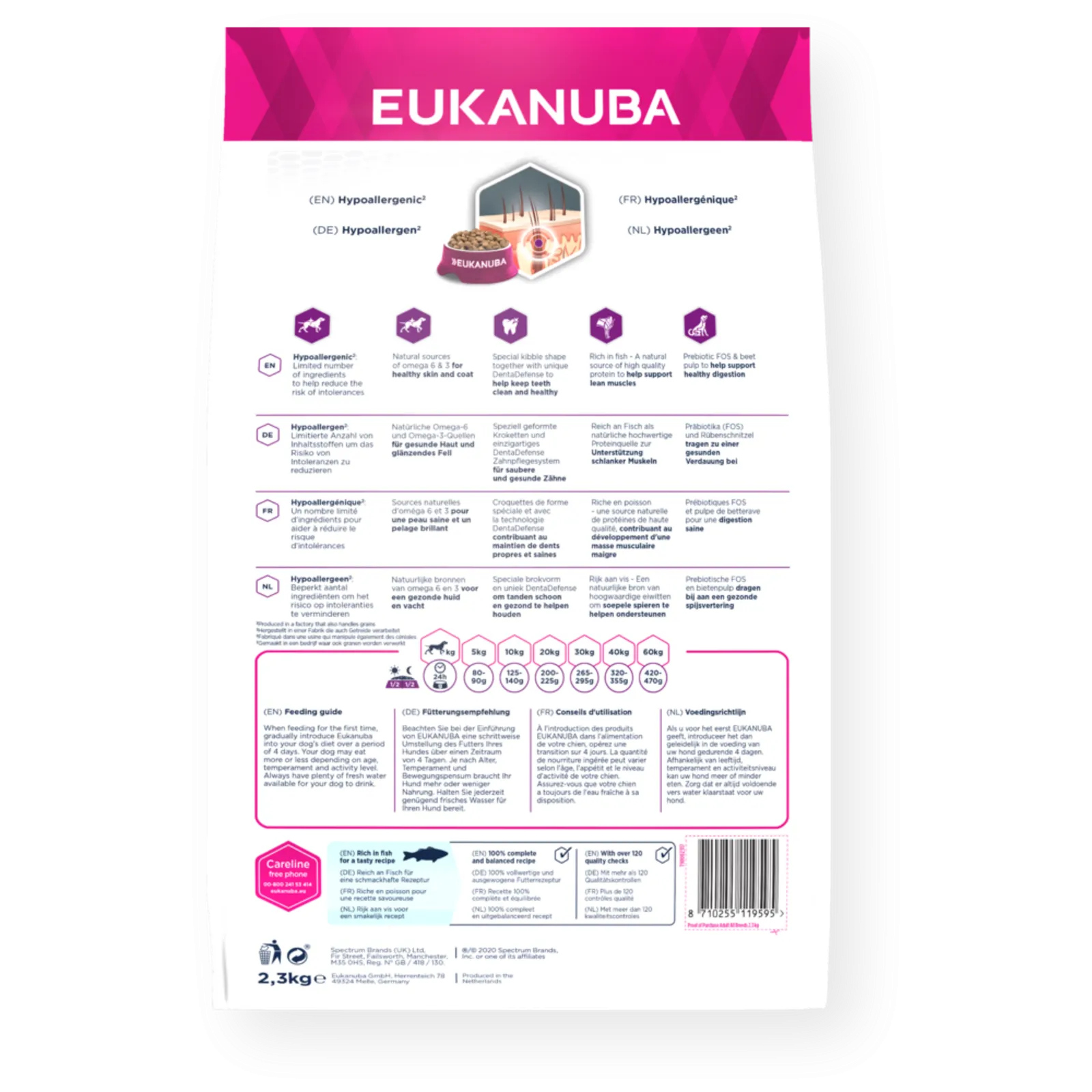 Eukanuba Daily Care Sensitive Skin Adult All Breed