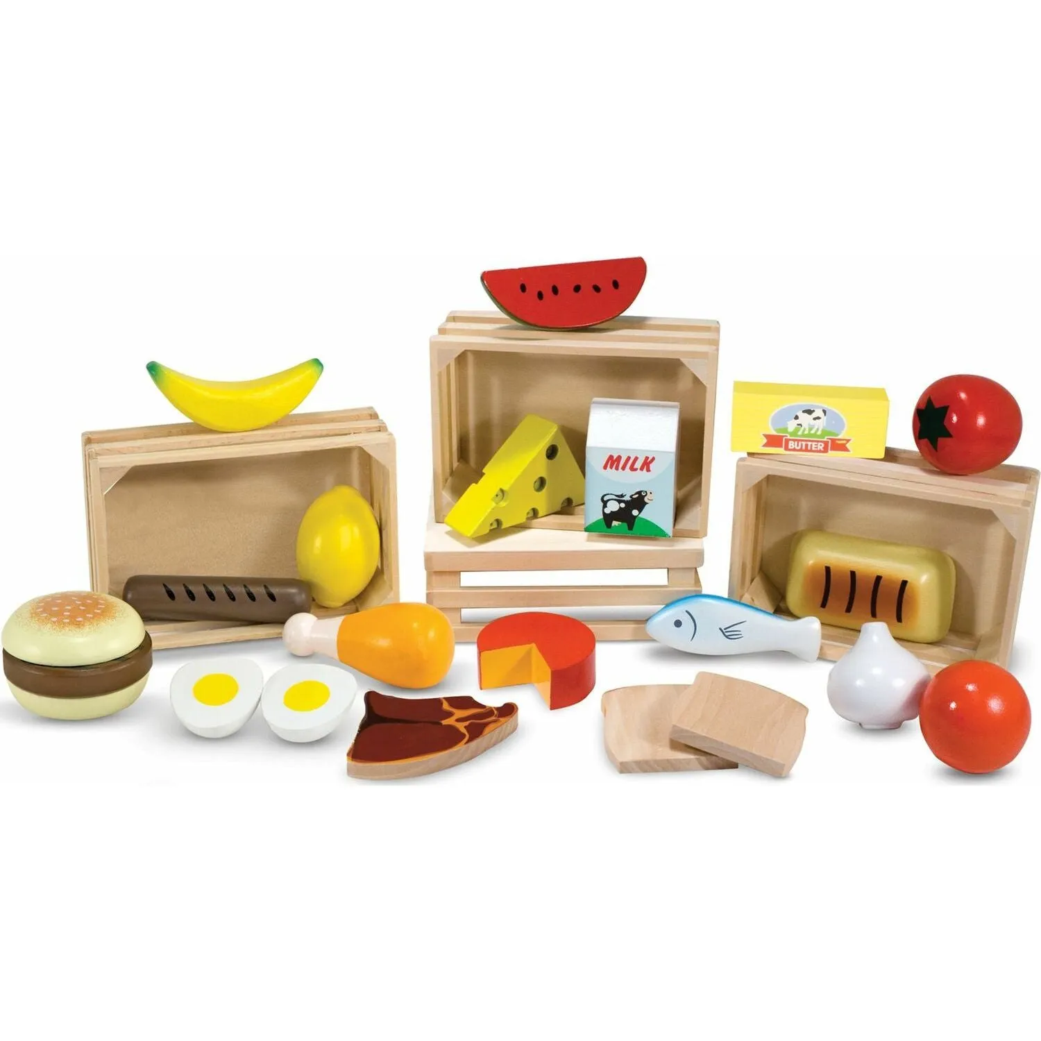 Food Groups - Wooden Play Food