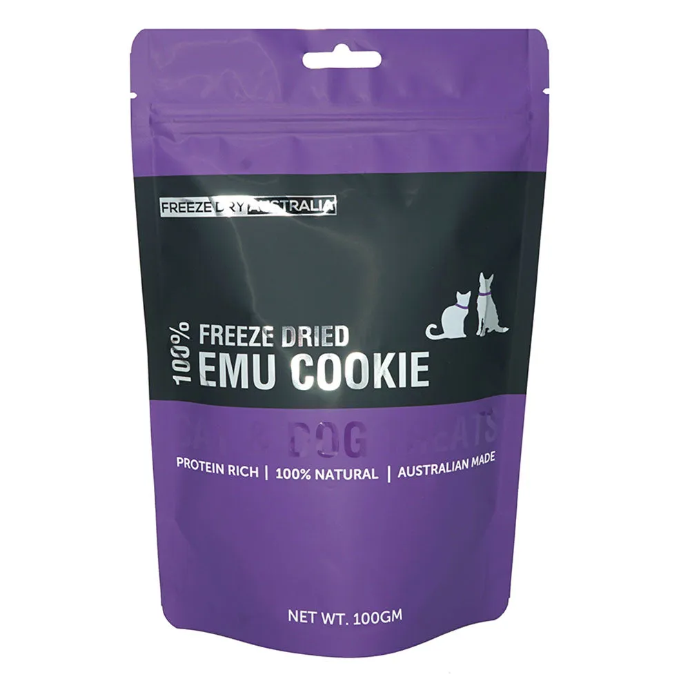 Freeze Dry Australia Emu Cookie Cat & Dog Treats 100g