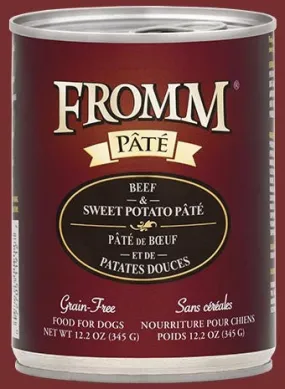 Fromm Beef and Sweet Potato Canned Dog Food