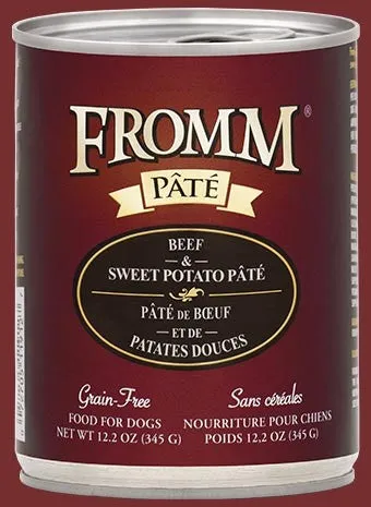 Fromm Beef and Sweet Potato Canned Dog Food