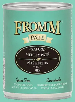 Fromm Grain Free Seafood Medley Pate Canned Wet Dog Food