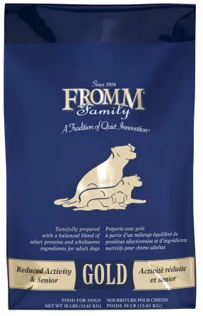 Fromm Reduced Activity Senior Gold Dry Dog Food