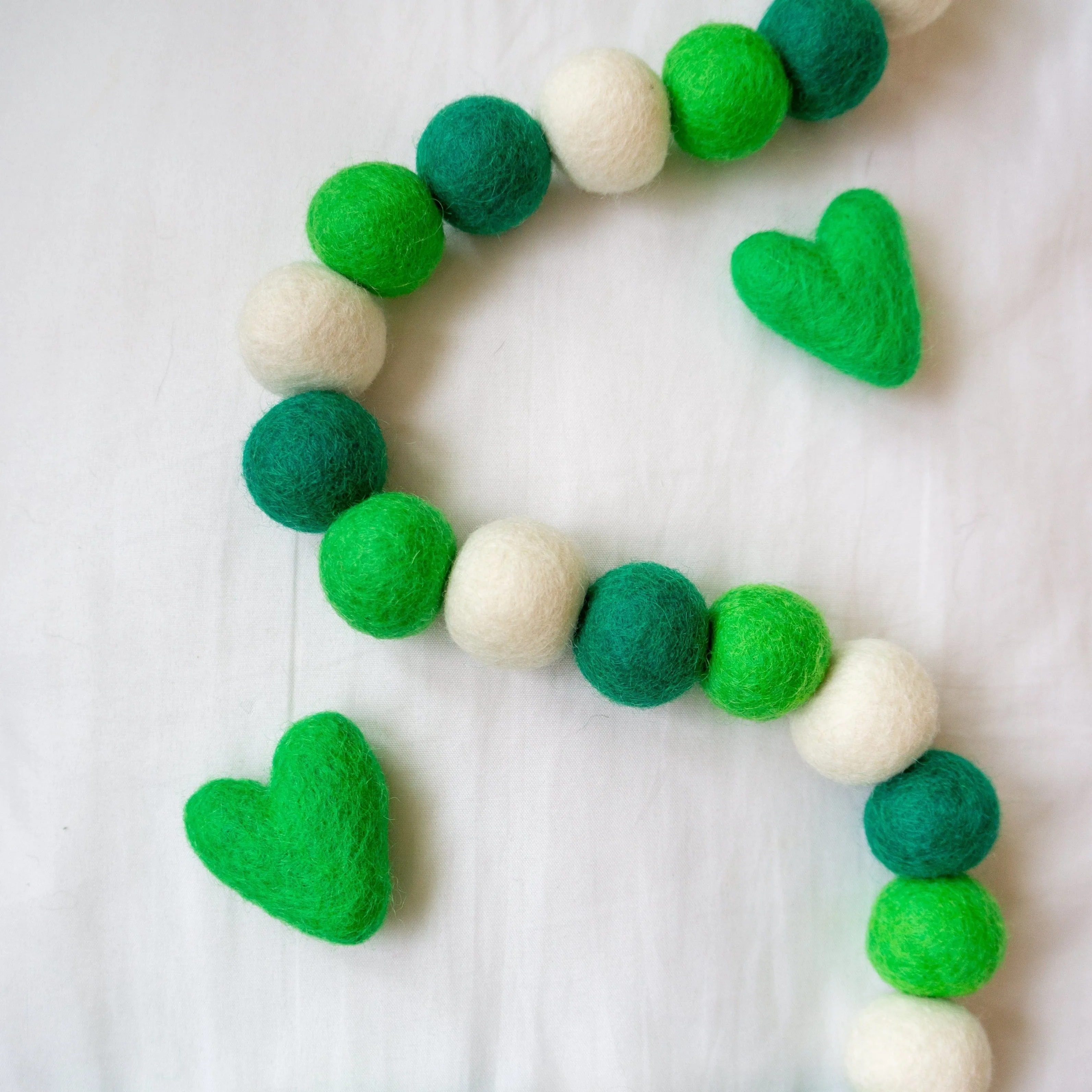 Green Leprechaun St. Patrick's Day - Eco Garland