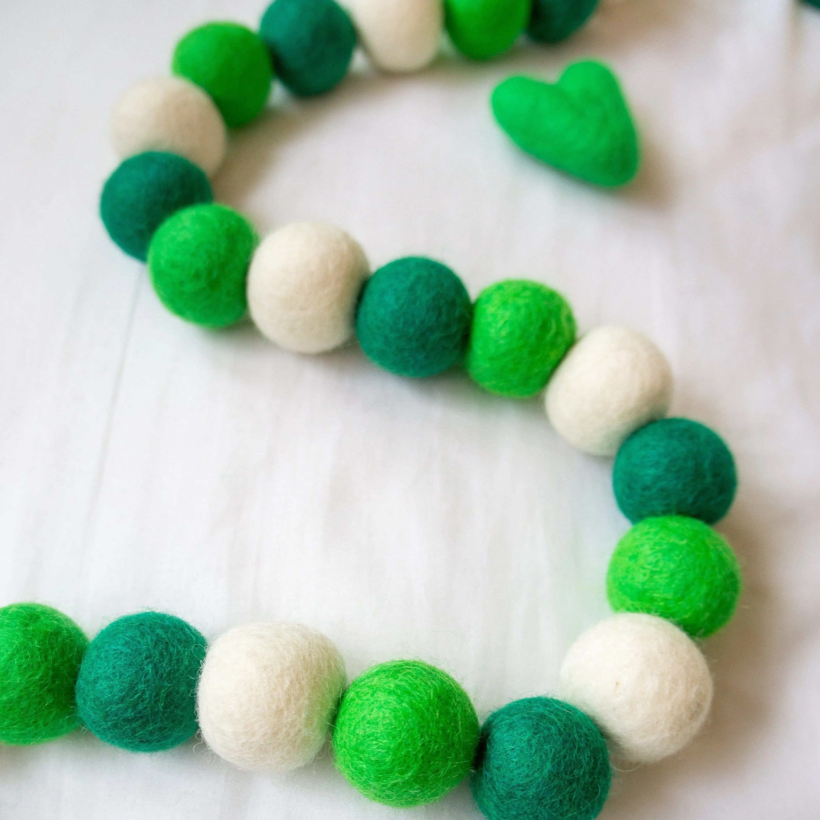 Green Leprechaun St. Patrick's Day - Eco Garland