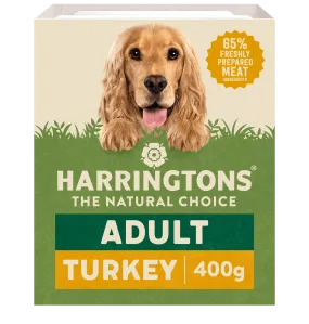 Harringtons Turkey with Potato & Vegetables Wet Dog Food Tray 8 x 400g