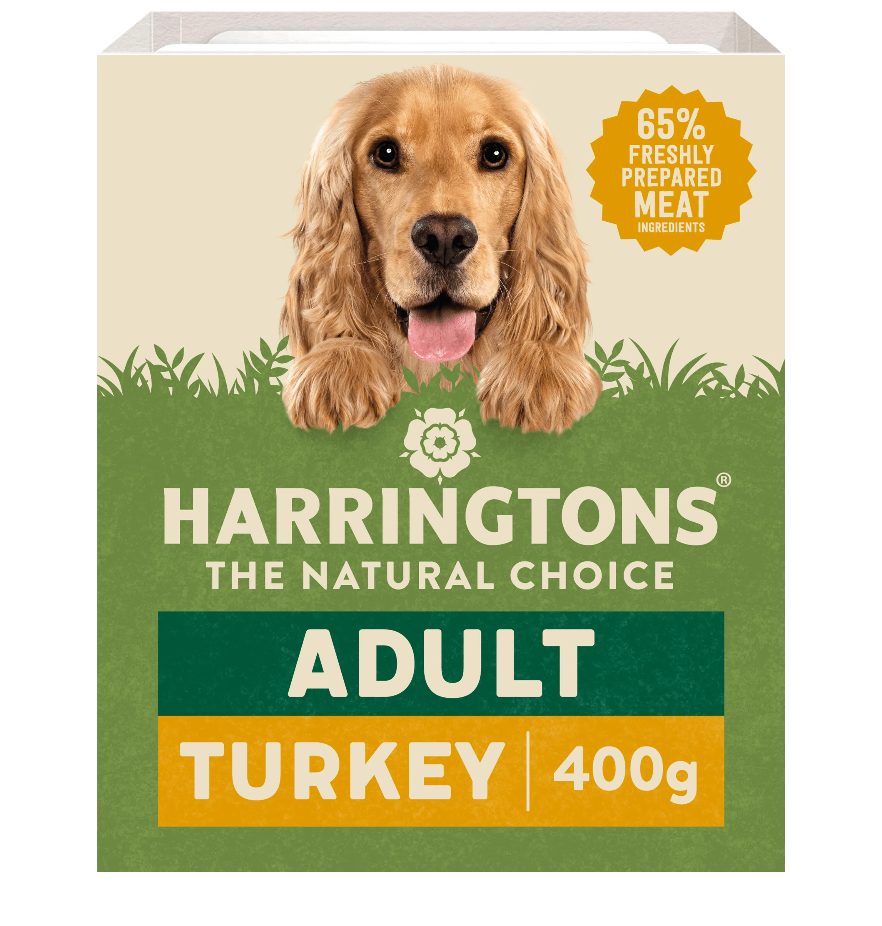 Harringtons Turkey with Potato & Vegetables Wet Dog Food Tray 8 x 400g