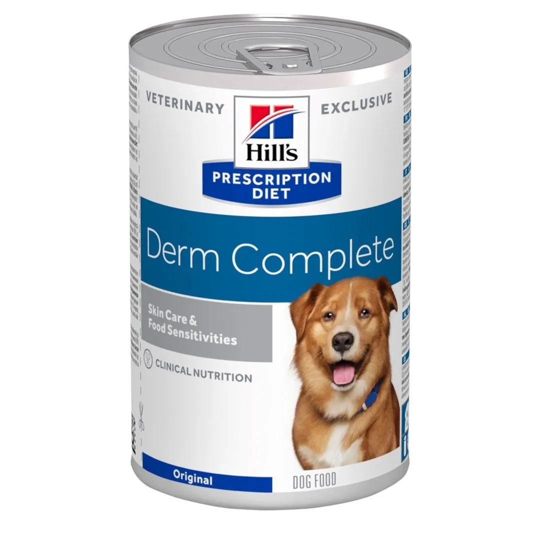 Hill's Pd Canine Derm Complete - Wet Dog Food - 370G