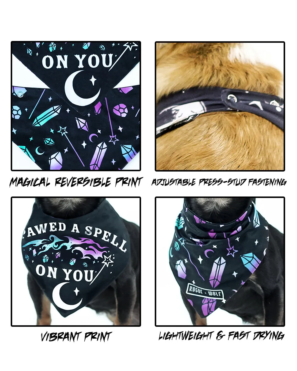 I Pawed a Spell on You Pet Bandana - Dog or Cat