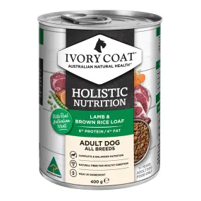 Ivory Coat Wholegrain Lamb & Brown Rice Loaf Adult Wet Dog Food