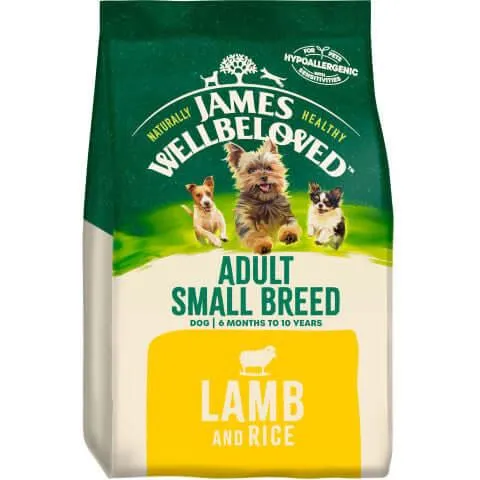 James Wellbeloved Lamb & Rice Small Breed Adult