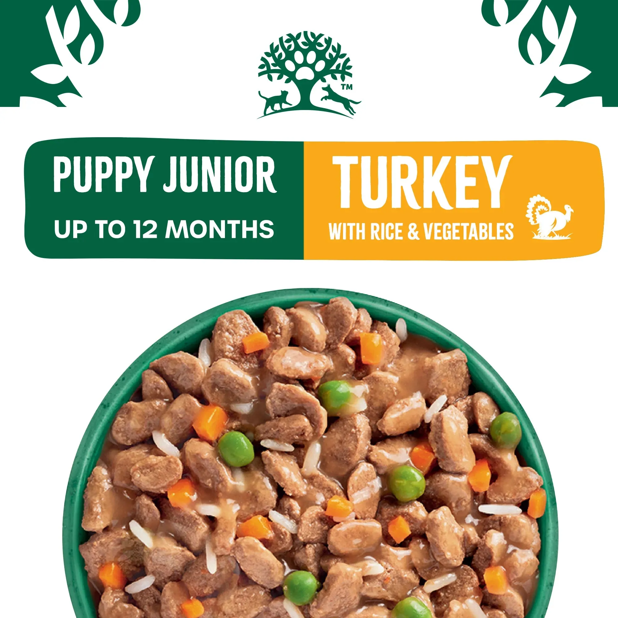 James Wellbeloved Puppy Pouch Turkey and Rice 12 x 90g