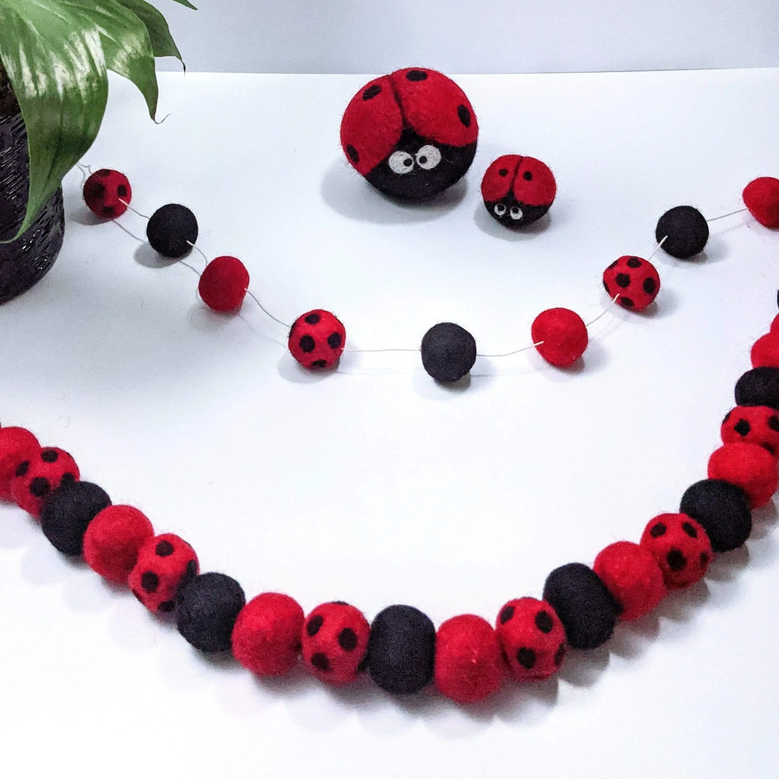 Ladybug Eco Garland