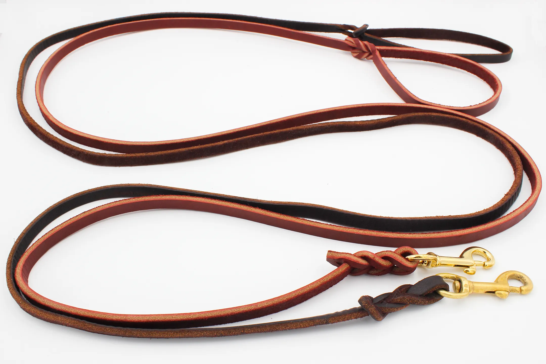 Latigo Leather Leashes 3'