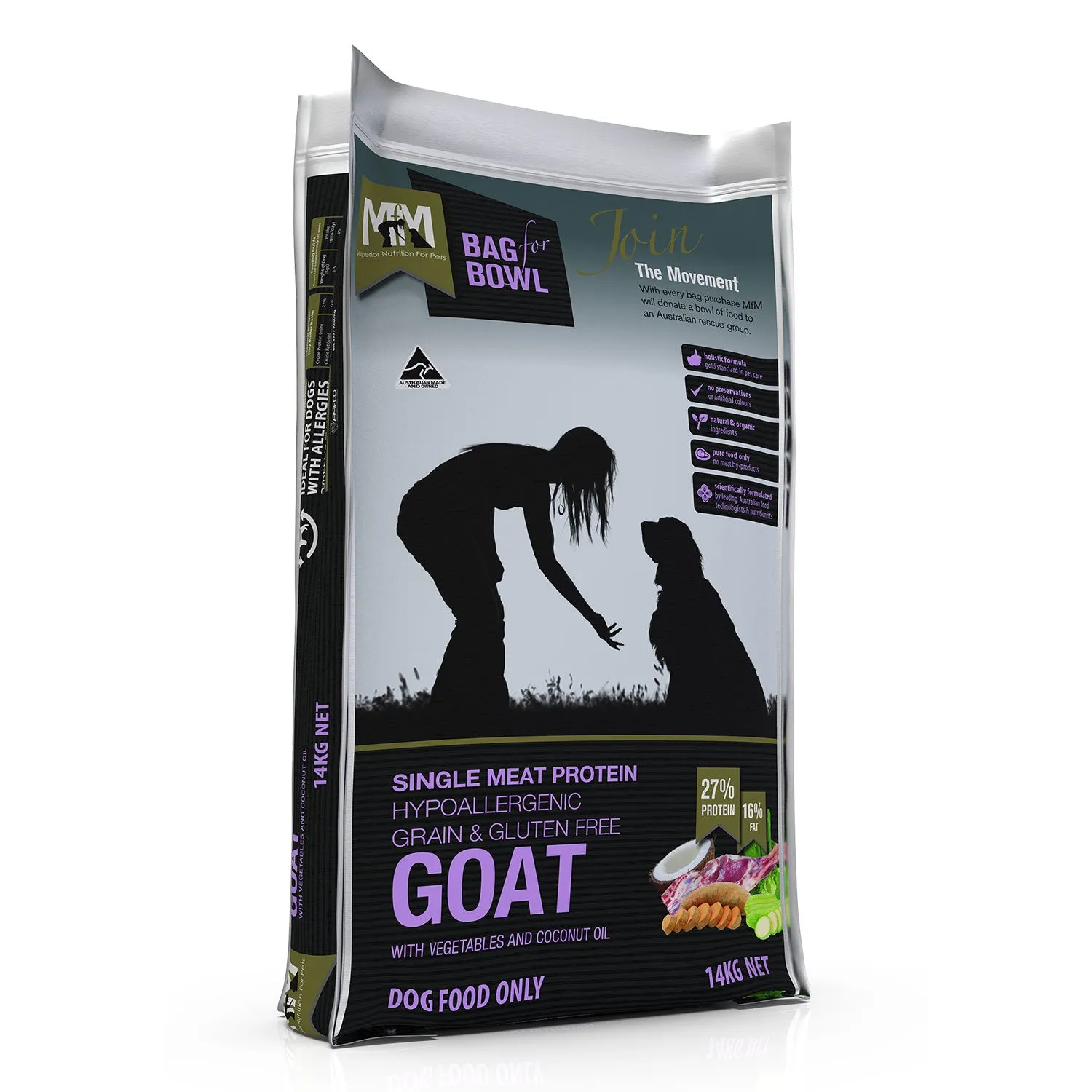 Meals for Mutts Grain Free Goat Adult Dry Dog Food