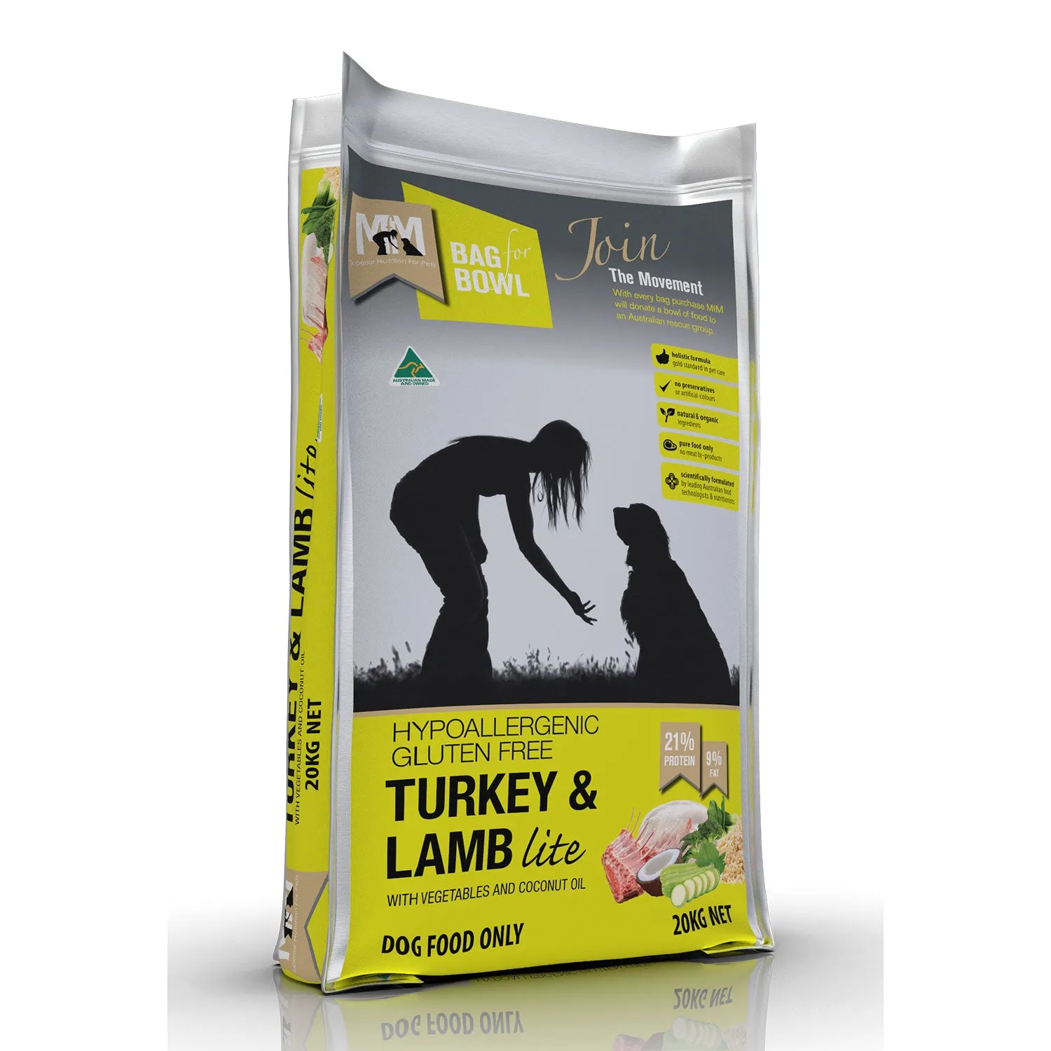 Meals for Mutts Lite Turkey & Lamb Adult Dry Dog Food