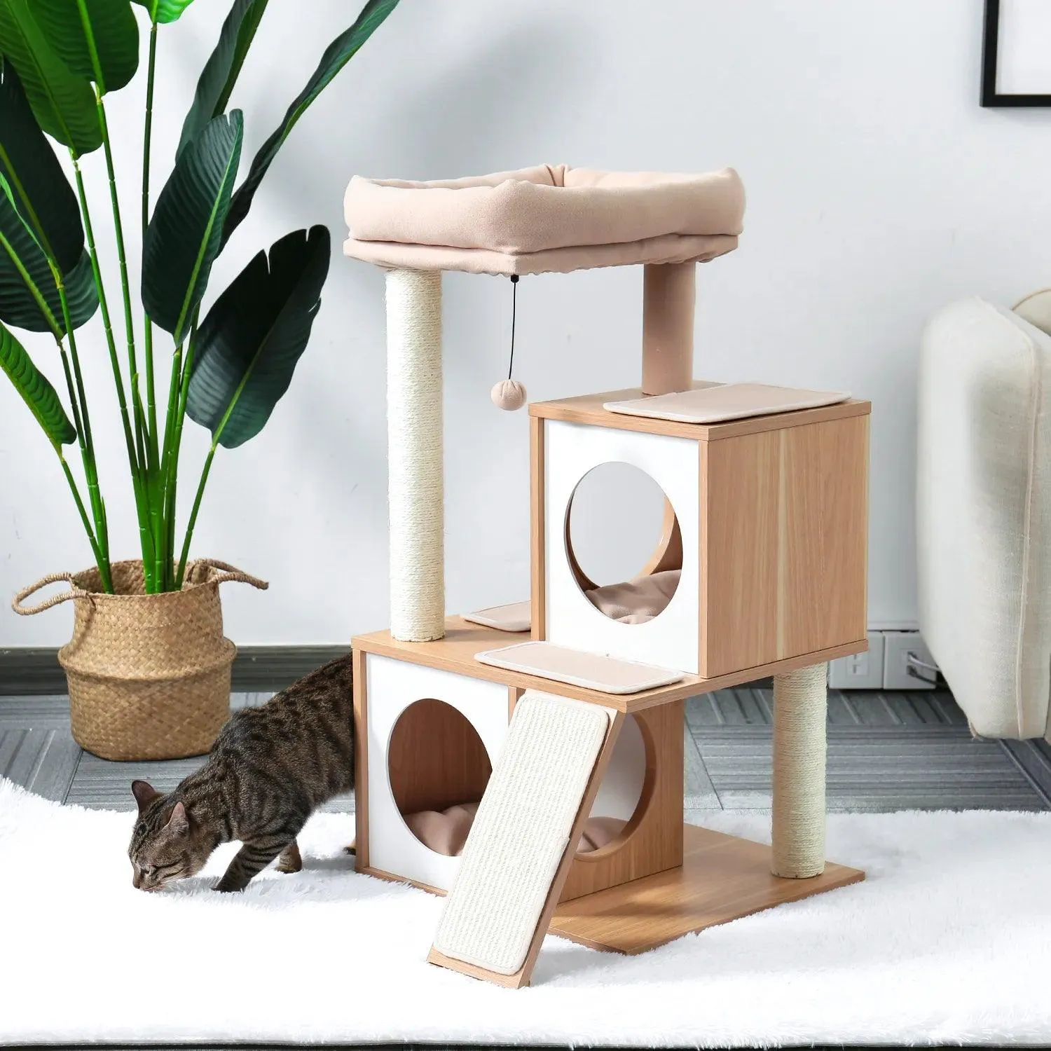 Meowtopia Cat Condo Tree