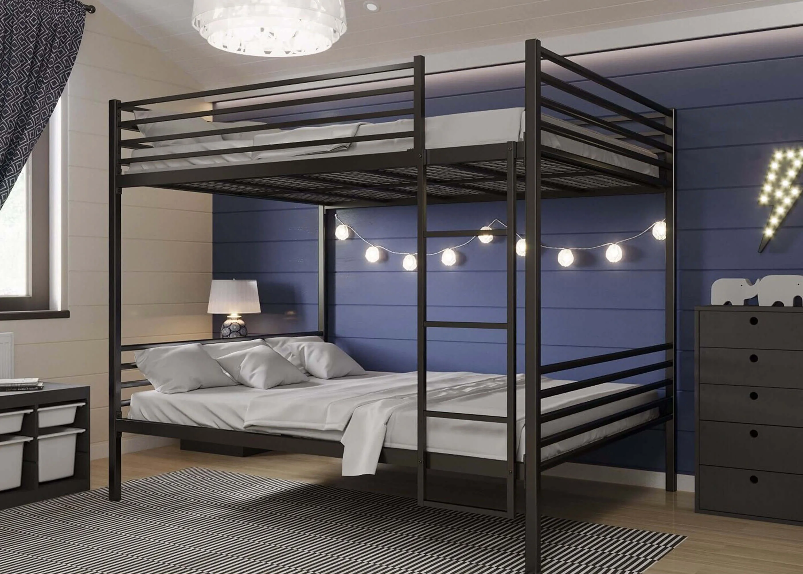 Metal Quadruple Bunk