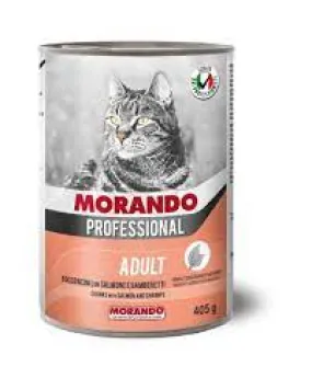 Morando Professional Cat With Salmon Shrimps 405g