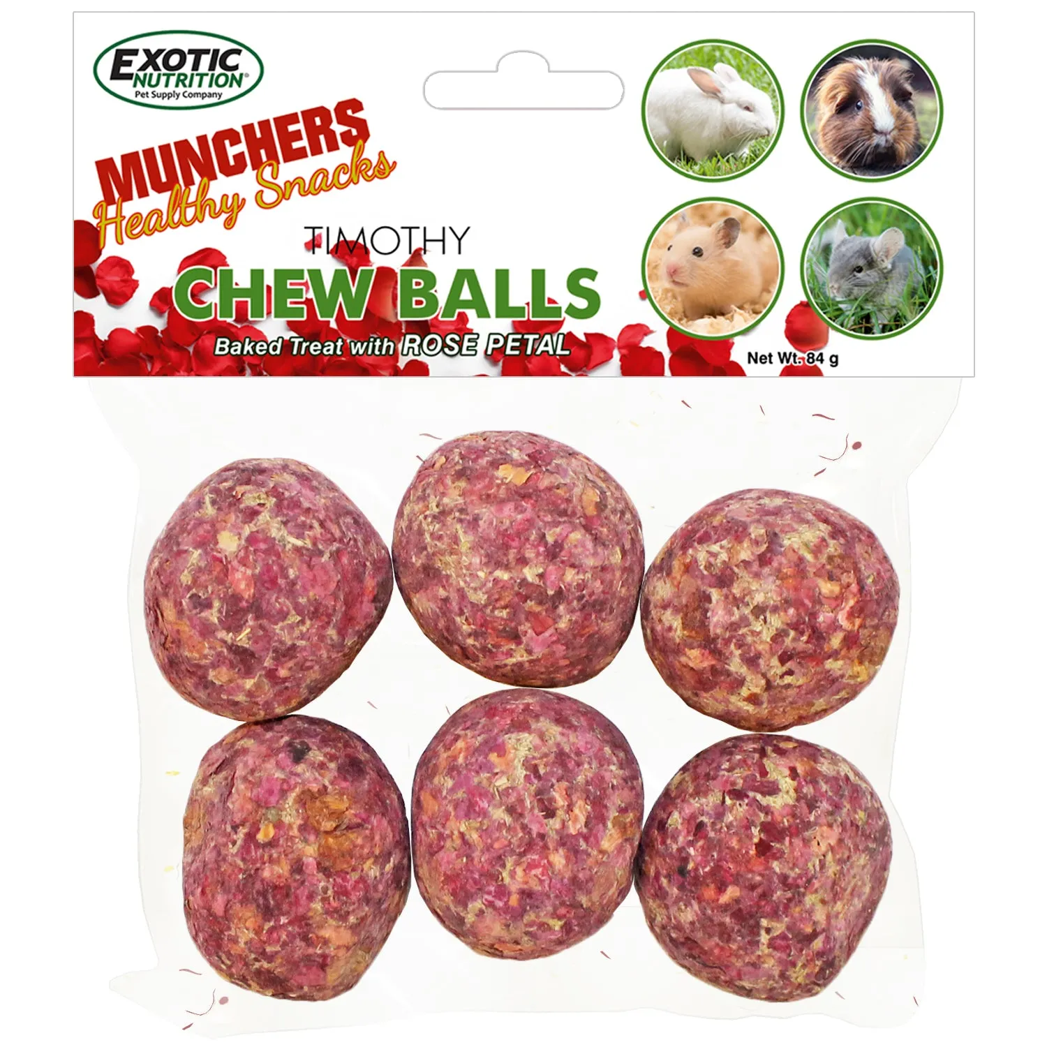 Munchers Rose Petals & Timothy Chew Balls