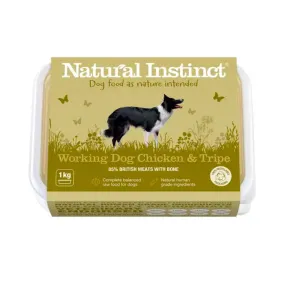 Natural Instinct Working Dog Chicken & Tripe Complete Mince